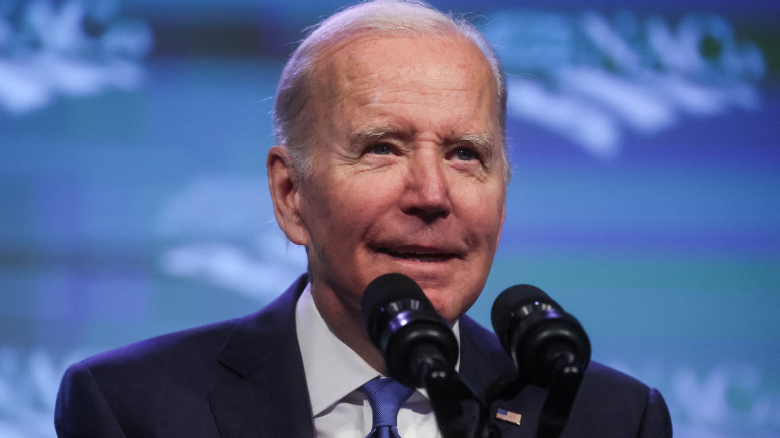 President Joe Biden addresses the National Association of Counties (NACo) Legislative Conference in Washington, D.C.