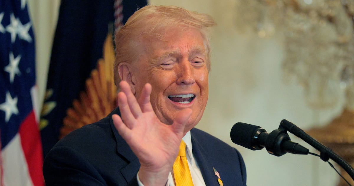 Trump Fixates Over MAGA Rapper's Skin at Black History Event