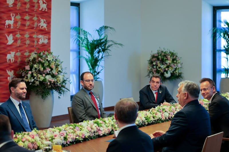 Vance visited Orban in Budapest