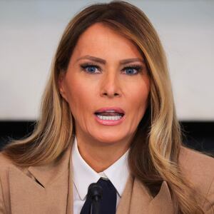 U.S. first lady Melania Trump.