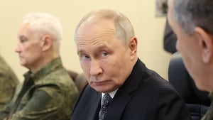 Russian President Vladimir Putin observes the Centre-2026 military exercises at the Chebarkul range in Chelyabinsk Region, Russia October 2, 2026.