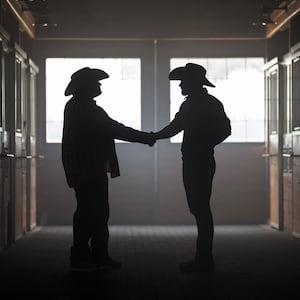 Jose Treviño depicted in “Cowboy Cartel.”