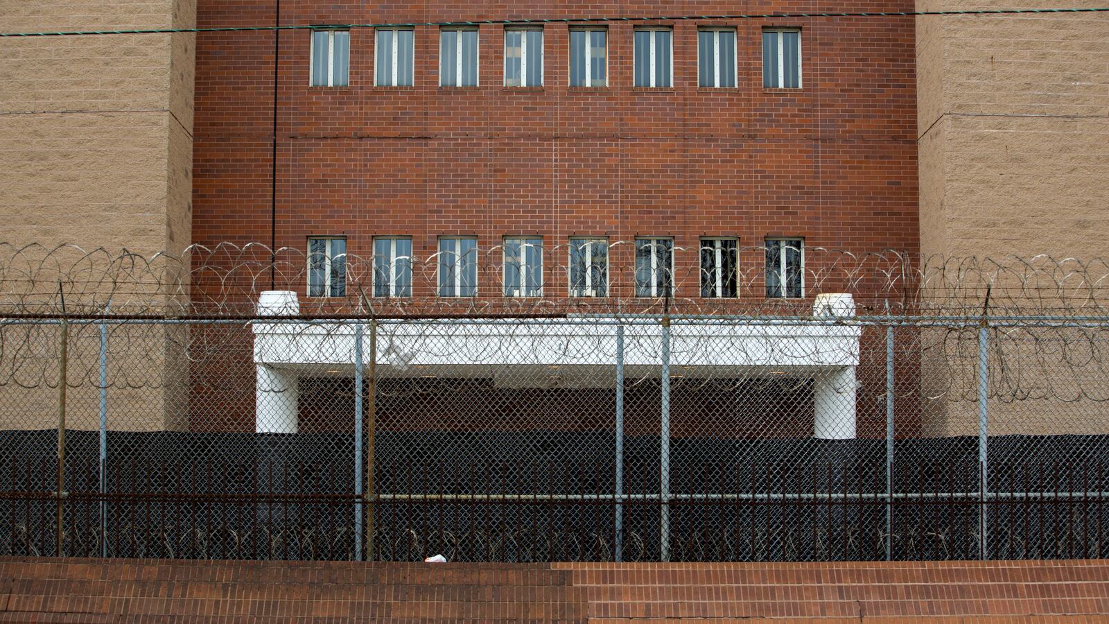 The exterior of Cook County Jail in Chicago, Illinois.