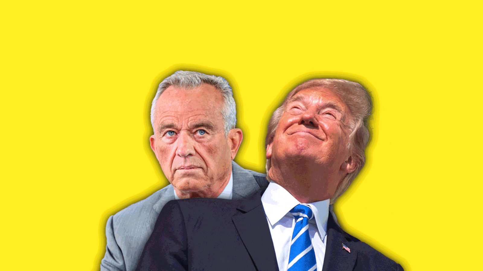 Donald Trump, RFK Jr. illustration