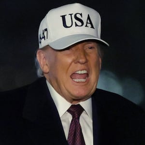 U.S. President Donald Trump walks on the South Lawn after he landed at the White House on January 11, 2026 in Washington, DC.