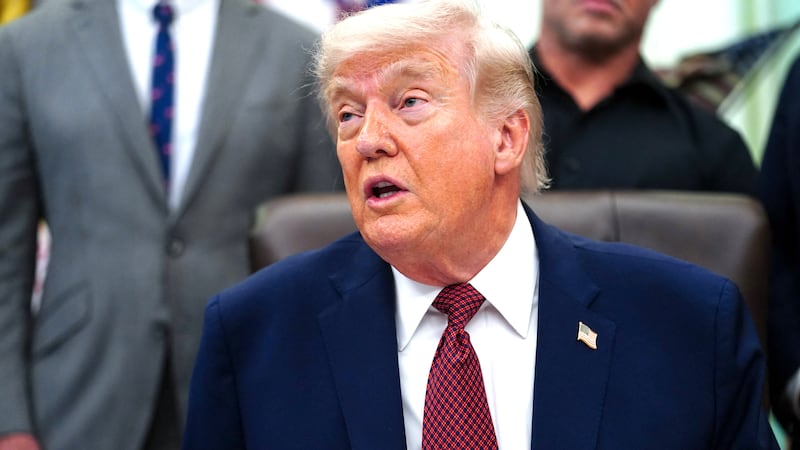 Donald Trump speaks about research into mental health treatments