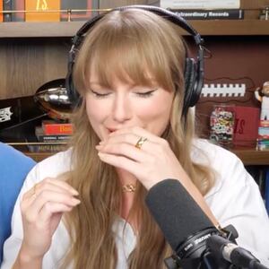 Taylor Swift on the New Heights podcast.