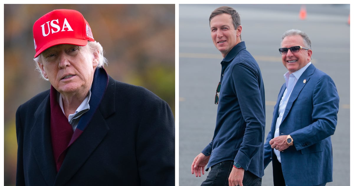 Trump, Kushner and Witkoff