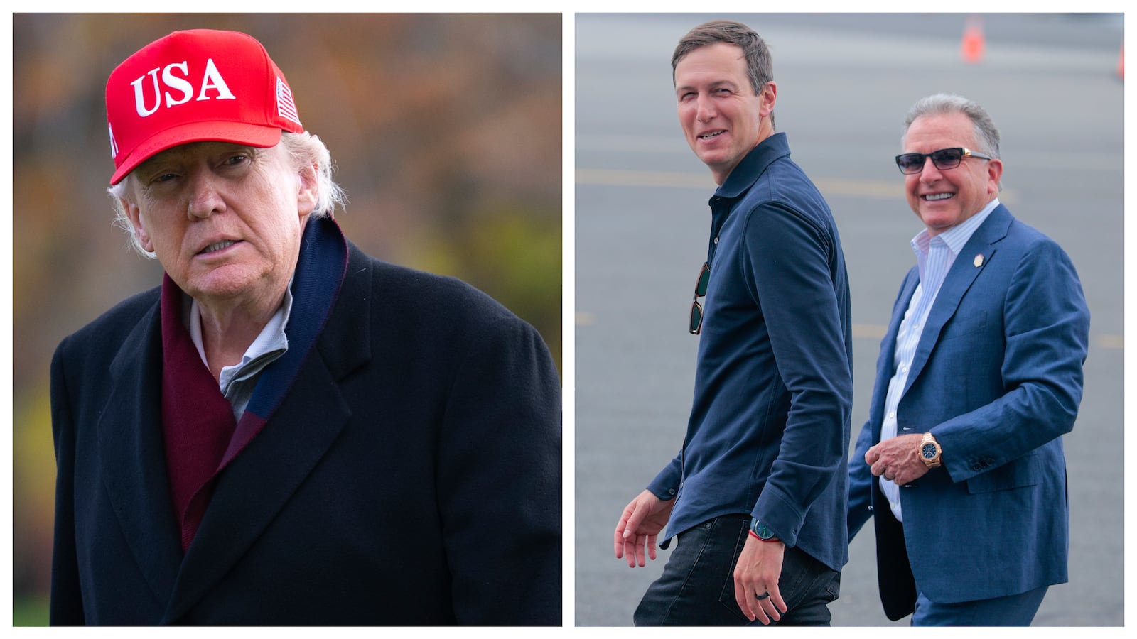 Trump, Kushner and Witkoff