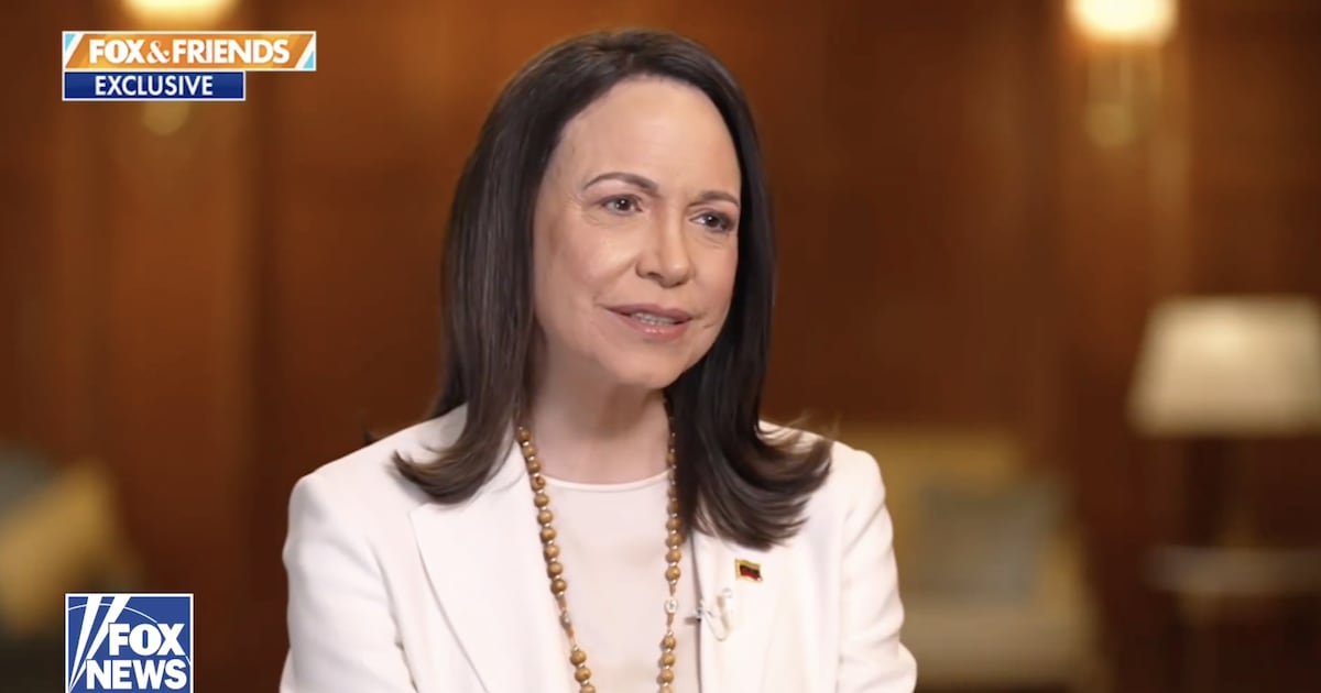 Nobel Winner Admits Bonkers Reason She Handed Prize to Trump