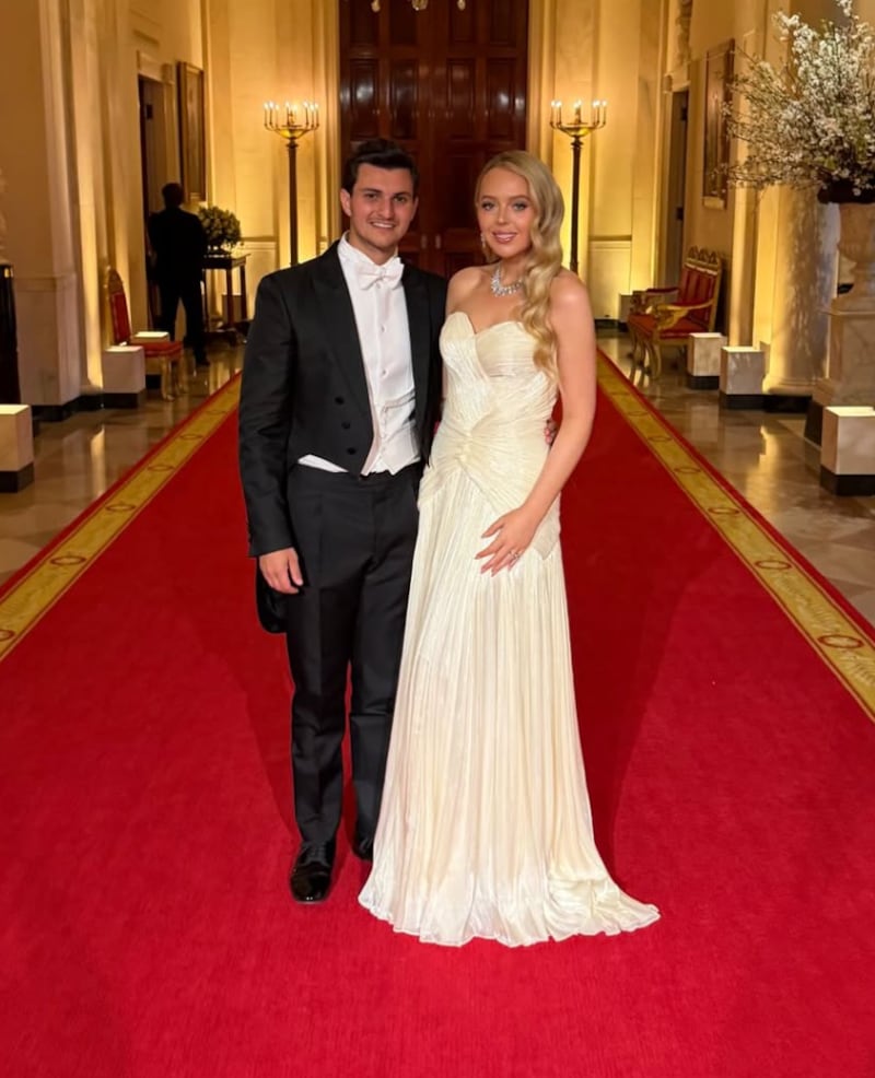 Tiffany Trump and her husband, businessman Michael Boulos.