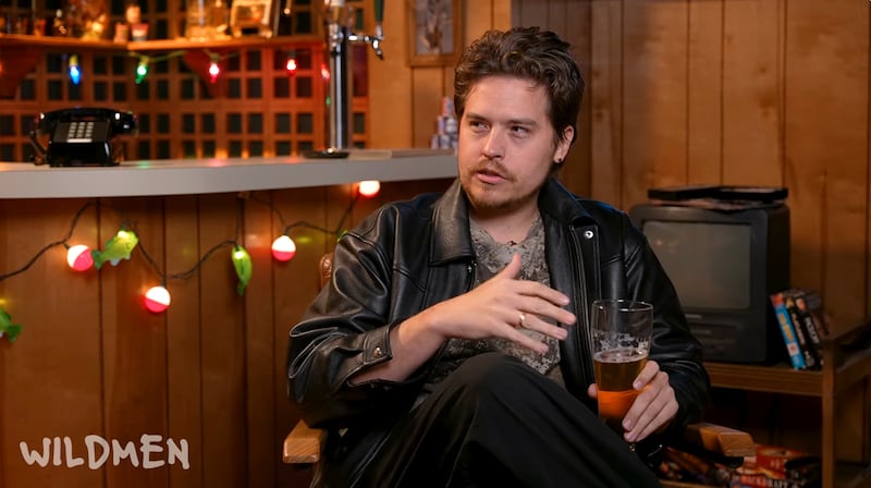 Dylan Sprouse hosts the podcast “Wildmen” with writer Brendan Columbus.