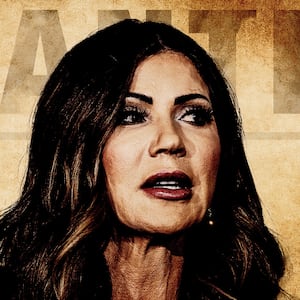 Kristi Noem wants to use bounty hunters for round-ups.