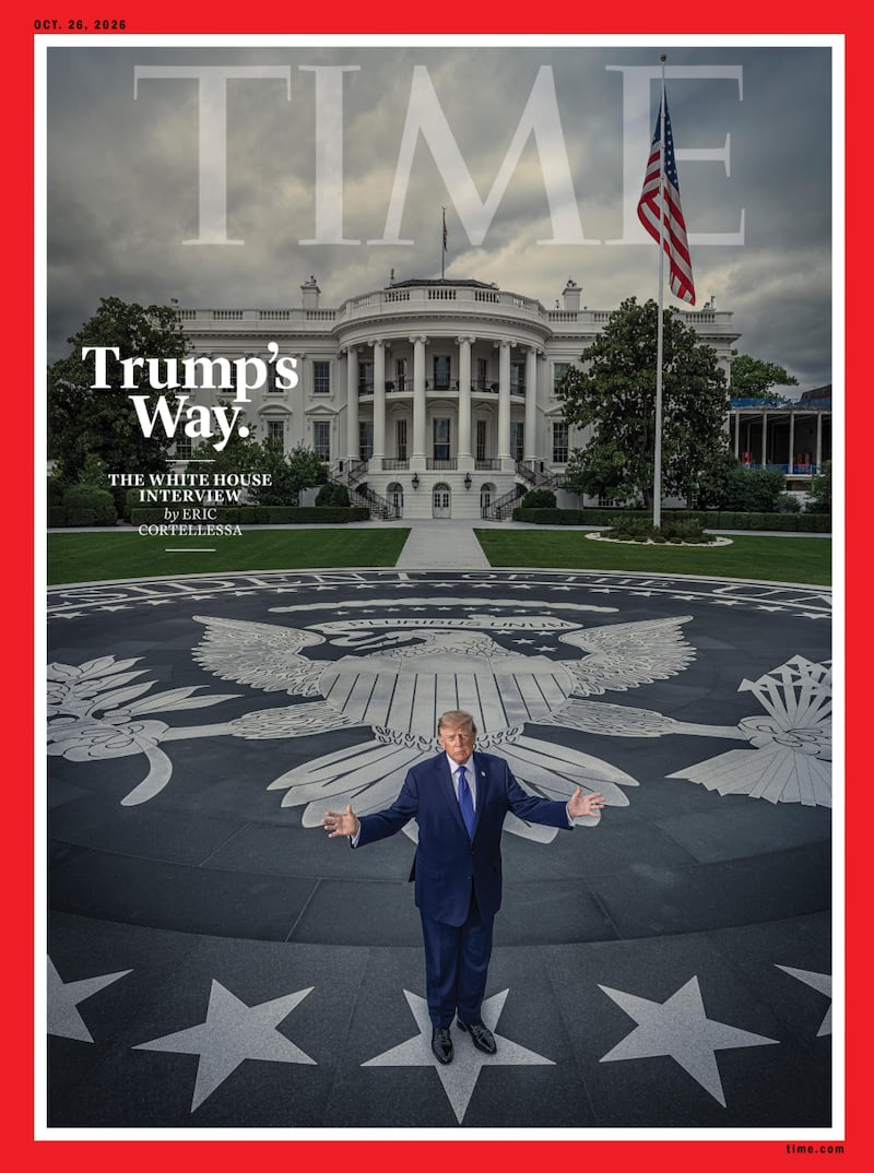 Donald Trump Time magazine cover