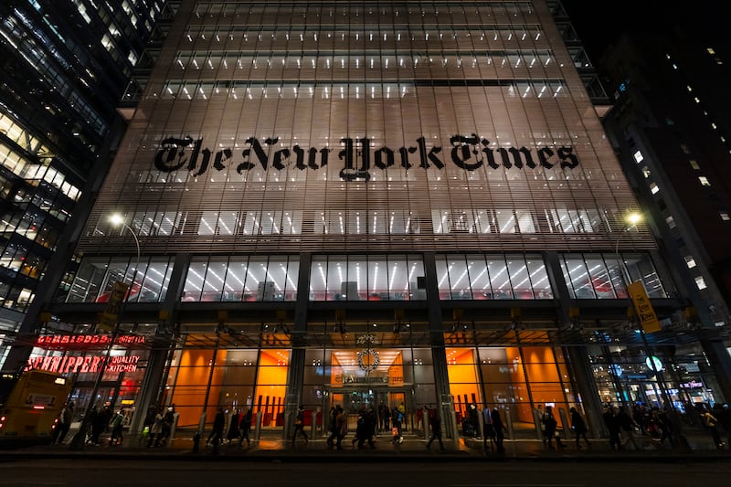 The New York Times building