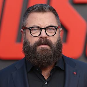 Nick Offerman attends the "Mission: Impossible – The Final Reckoning" New York Premiere at Lincoln Center on May 18, 2025 in New York City.