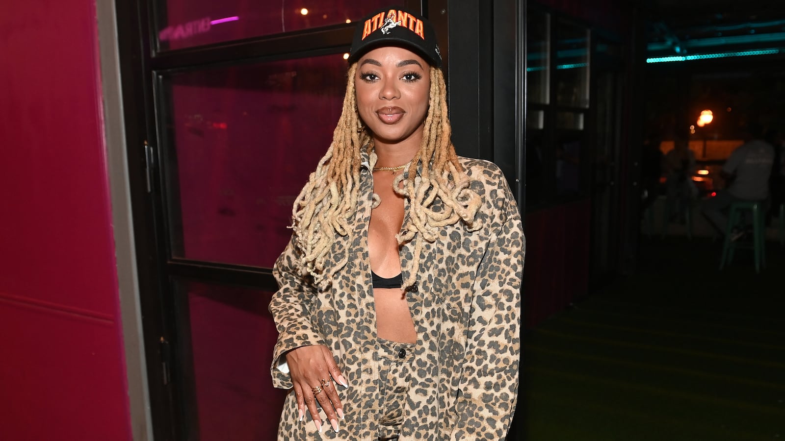 ATLANTA, GEORGIA - SEPTEMBER 11: TV personality Mickey Lee attends Power Plays & Cocktails: A Big Brother Watch Party at Holiday Bar on September 11, 2025 in Atlanta, Georgia. (Photo by Paras Griffin/Getty Images)