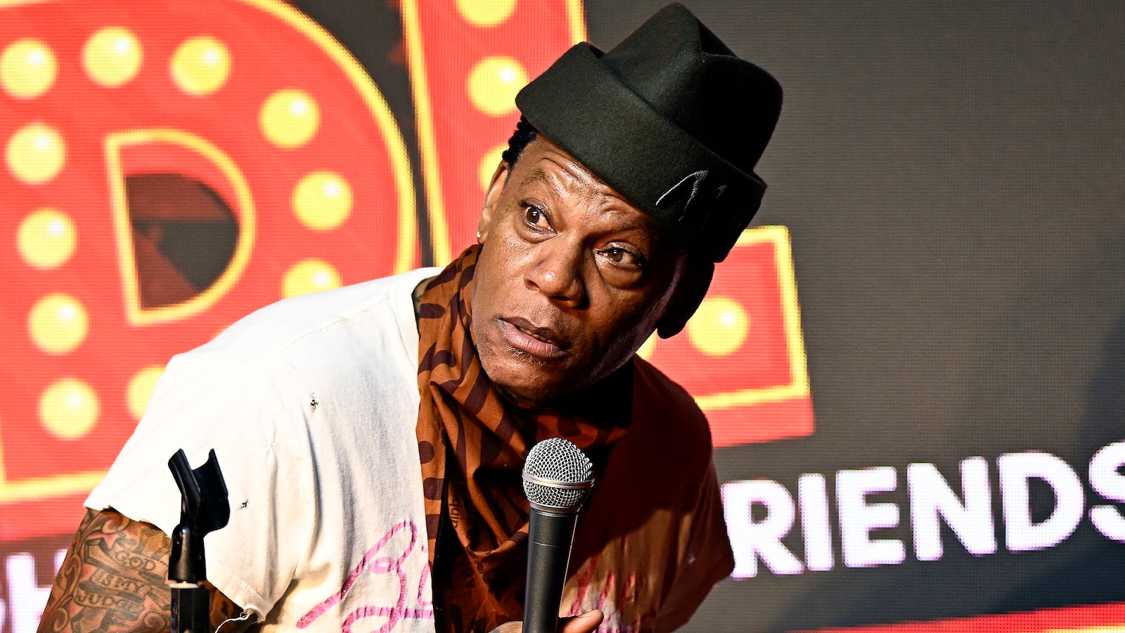 Comedian D.L. Hughley performs at The Ice House Comedy Club on September 18, 2024
