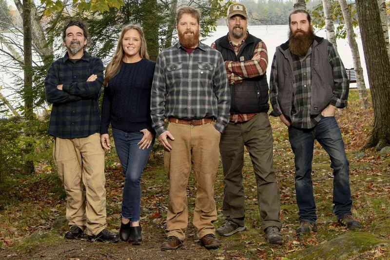 The stars of 'Maine Cabin Masters'