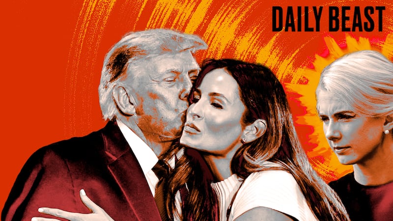 Donald Trump, Margo Martin and Natalie Harp