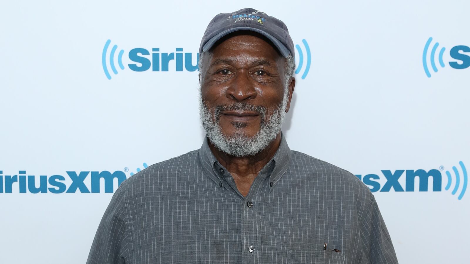 John Amos at SiriusXM Studios in 2017.