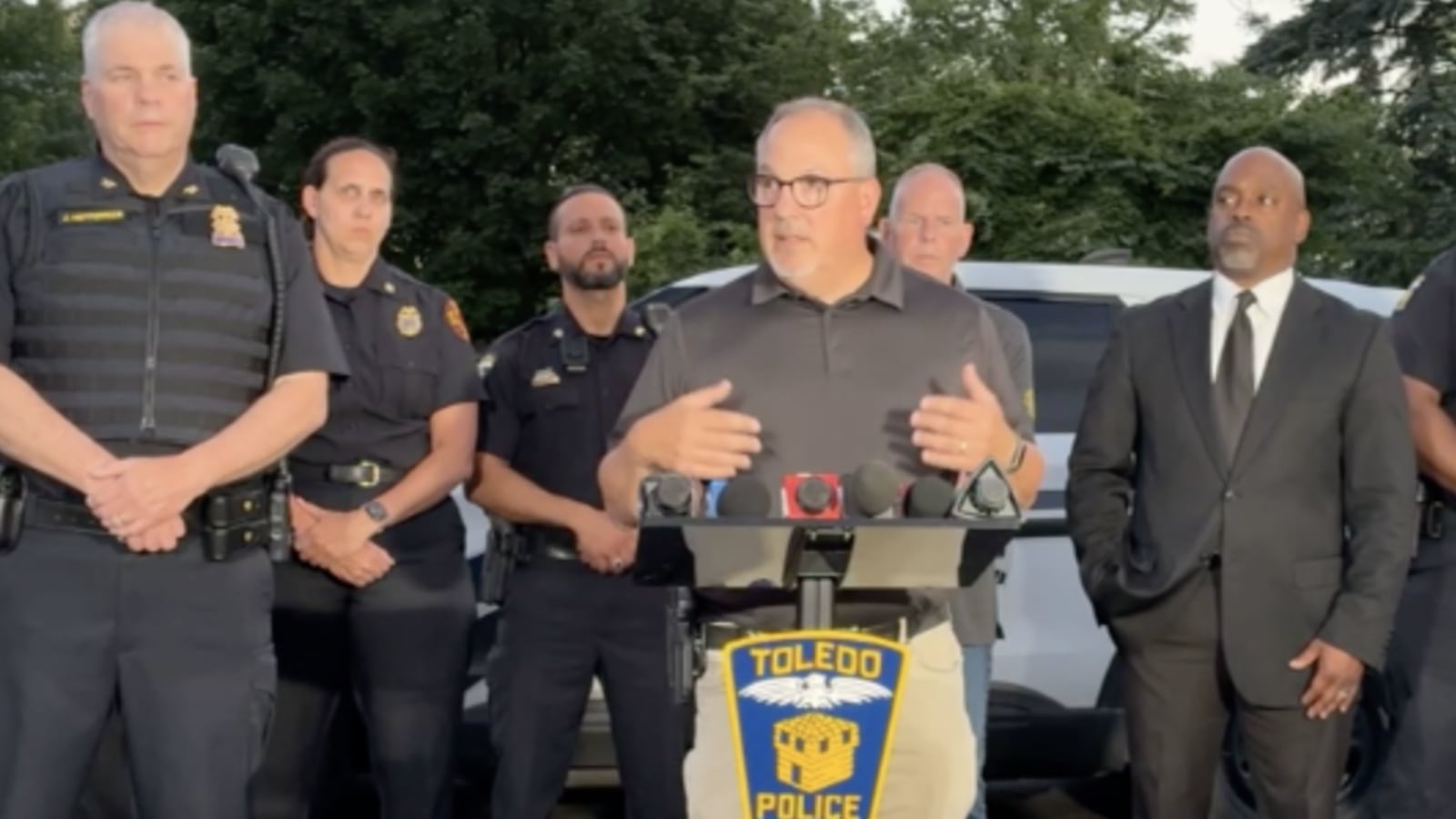 Toledo police provide an update to the shooting at the Old West Festival.