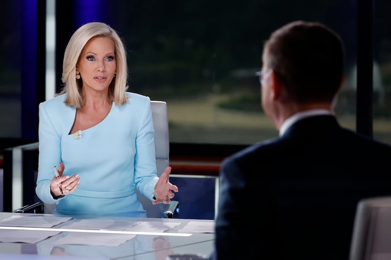Shannon Bream hosts Fox News Sunday with Shannon Bream at the FOX News D.C. Bureau on Aug. 24, 2025 in Washington, DC.