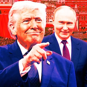 Donald Trump, Putin, and Russia Victory Day parade.