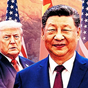 Xi's warning put a damper on Trump's China trip.