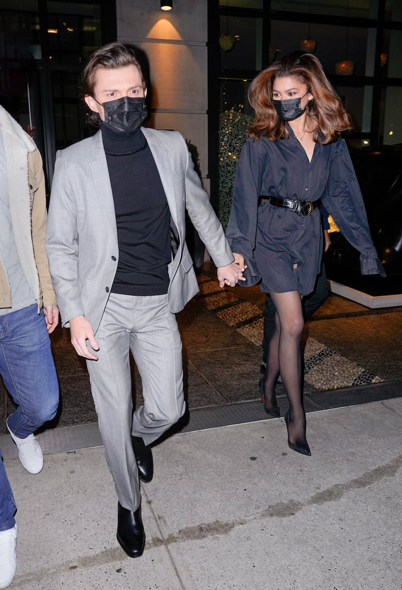 Zendaya and Tom Holland