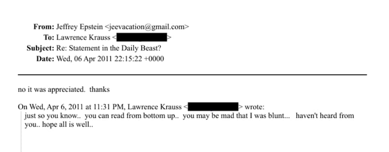 Krauss email