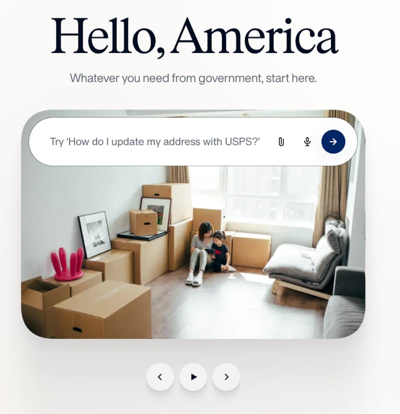 The site appears to use some images that are not from the U.S .at all.