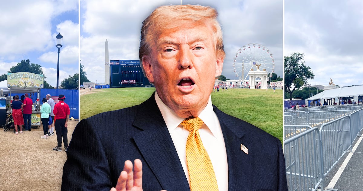 Trump's Tacky State Fair Exposed as Empty in New Photos