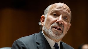 WASHINGTON DC, UNITED STATES - FEBRUARY 10: Secretary of Commerce Howard Lutnick testifies at a Senate Committee on Appropriations, Subcommittee on Commerce, Justice, Science, and Related Agencies hearing on broadband, in Washington, DC on February 10, 2026. (Photo by Nathan Posner/Anadolu via Getty Images)