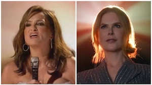 Mariska Hargitay parodied Nicole Kidman’s AMC promo video at the Emmys.