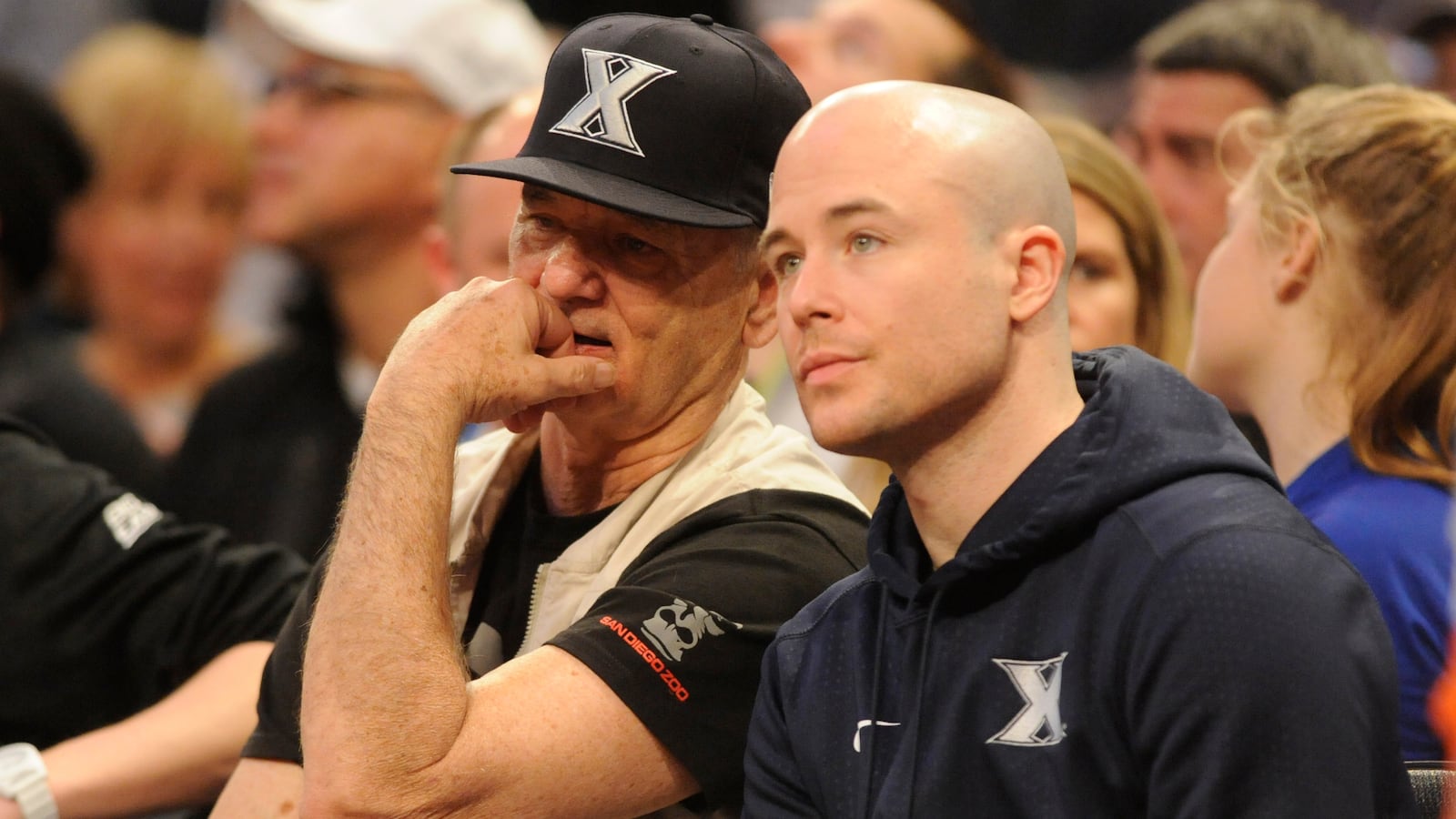 Bill Murray with son Luke Murray.