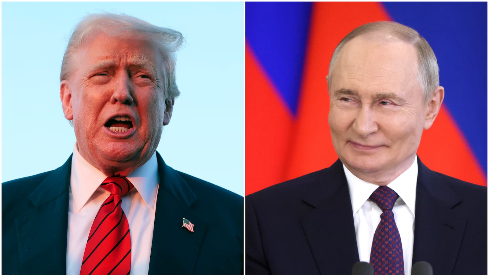 Vladimir Putin’s spokesperson issued a warning to be careful around nuclear rhetoric following Donald Trump‘s clash with Dmitry Medvedev.