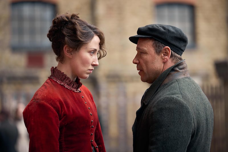 Erin Doherty and Stephen Graham.