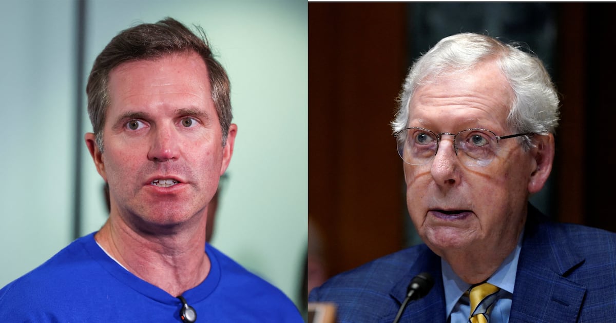 Kentucky Governor Andy Beshear faces party backlash over McConnell health concerns