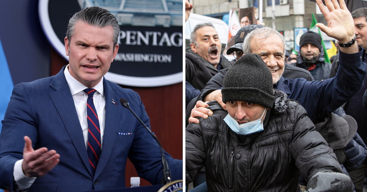 Pentagon Pete Says Iran’s Leaders Hiding Underground Like ‘Rats’ as They Parade in Public