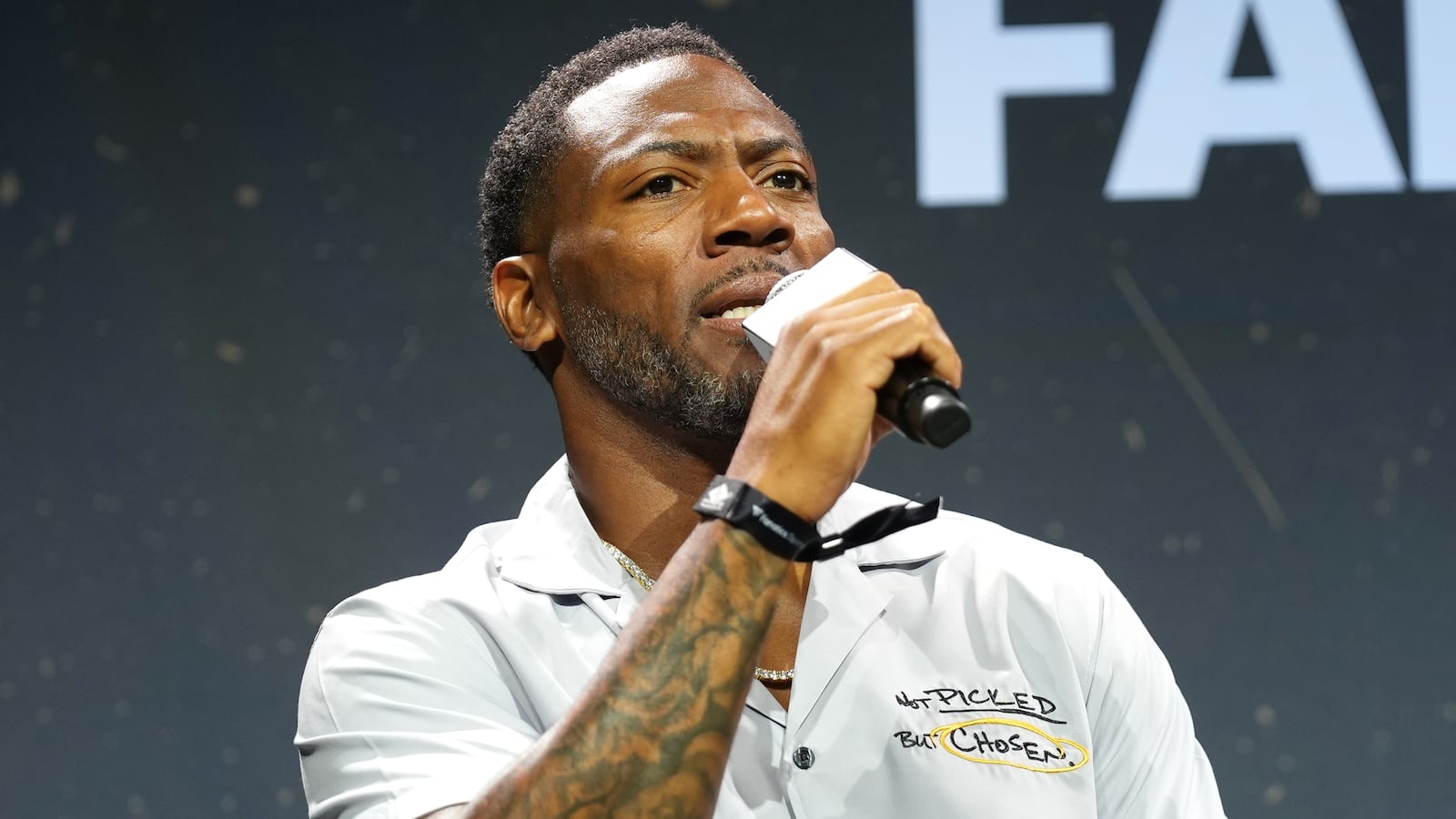 Ryan Clark speaks onstage during Fanatics Fest NYC 2026 at Jacob Javits Center on July 19, 2026 in New York City.