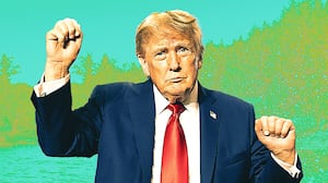 Donald Trump at Lake Ontario