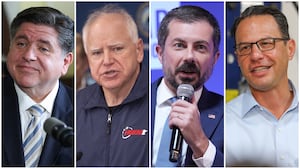 JB Pritzker, Tim Walz, Pete Buttigieg, and Josh Shapiro