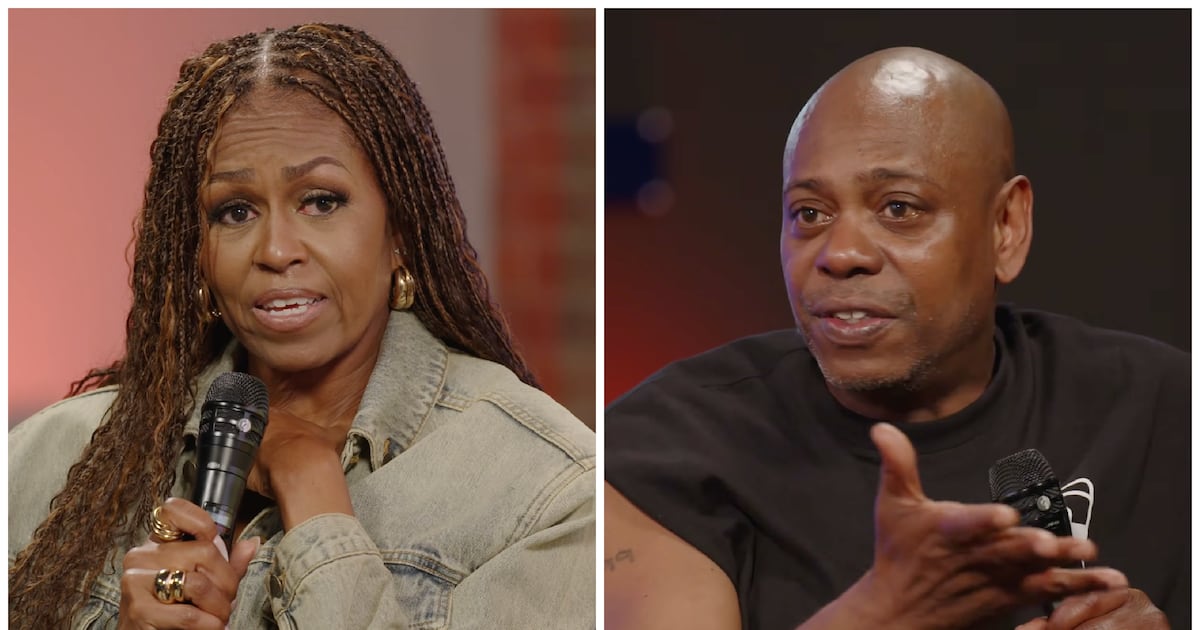 Michelle Obama Joins Dave Chappelle in Roasting Trump: ‘It’s a Hard Job’