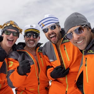 Cory Michael Smith, Steve Carell, Ramy Youssef, and Jason Schwartzman
