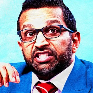 Kash Patel freaking out.