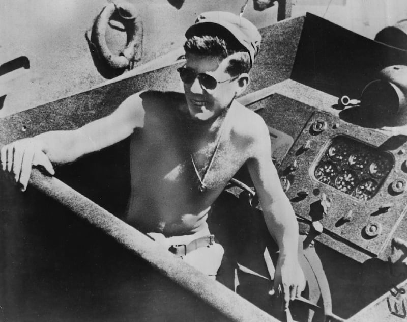 DEC 24 1961, JAN 3 1962 Lt. (J.G.) John F. Kennedy has His PT Boat Sliced in Two by Destroyer A condensation of Robert J. Donovan's "PT-109" will run in 18 parts in The Denver Post.