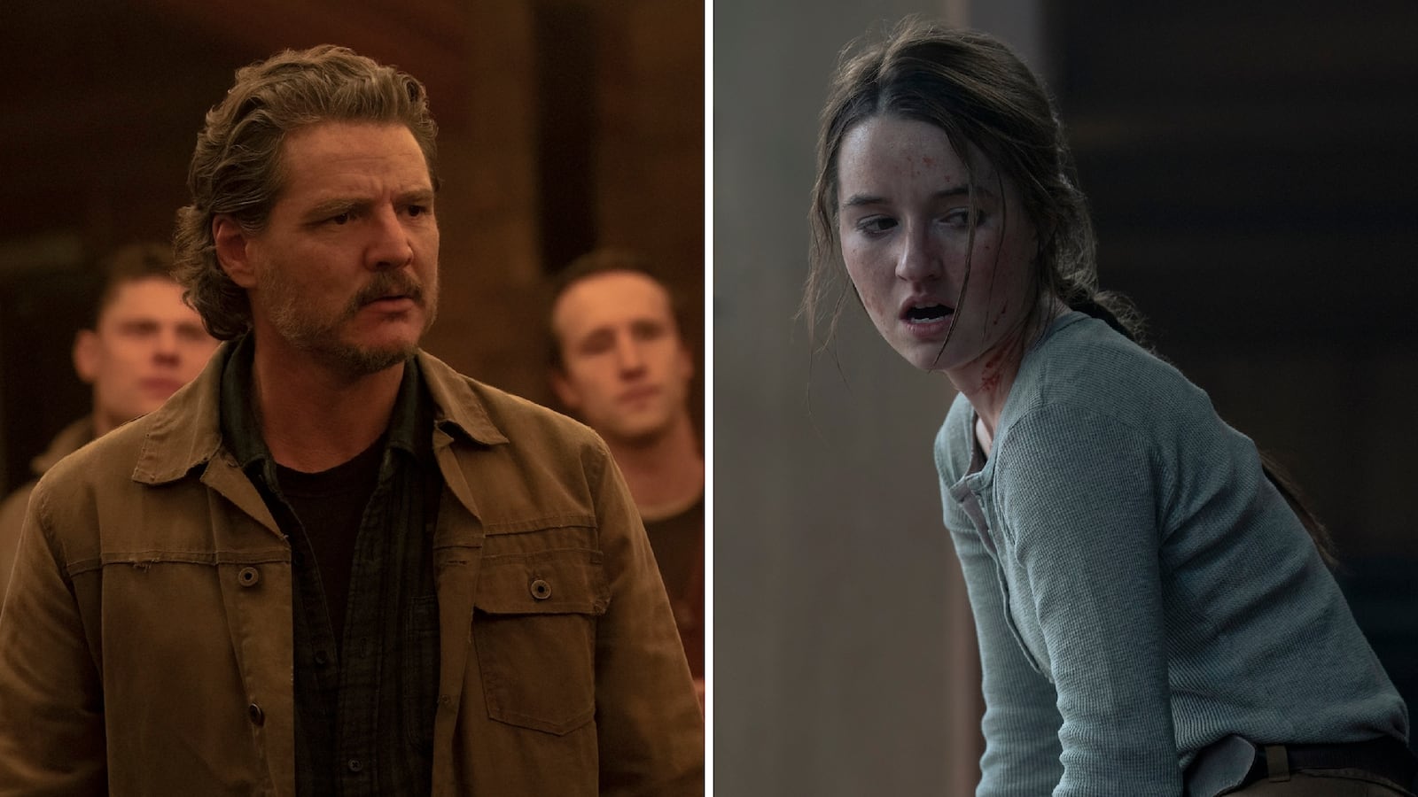 Pedro Pascal and Kaitlyn Dever