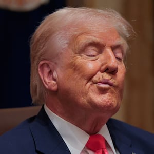 WASHINGTON, DC - DECEMBER 02: U.S. President Donald Trump attends a meeting of his Cabinet in the Cabinet Room of the White House on December 02, 2025 in Washington, DC. A bipartisan Congressional investigation has begun regarding Secretary of War Pete Hegseth's role in ordering U.S. military strikes on small boats in the waters off Venezuela that have killed scores of people, which Hegseth said are intended "to stop lethal drugs, destroy narco-boats and kill the narco-terrorists who are poisoning the American people.” (Photo by Chip Somodevilla/Getty Images)