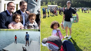 Pete Buttigieg, Chasten Buttigieg, Penelope and Joseph
